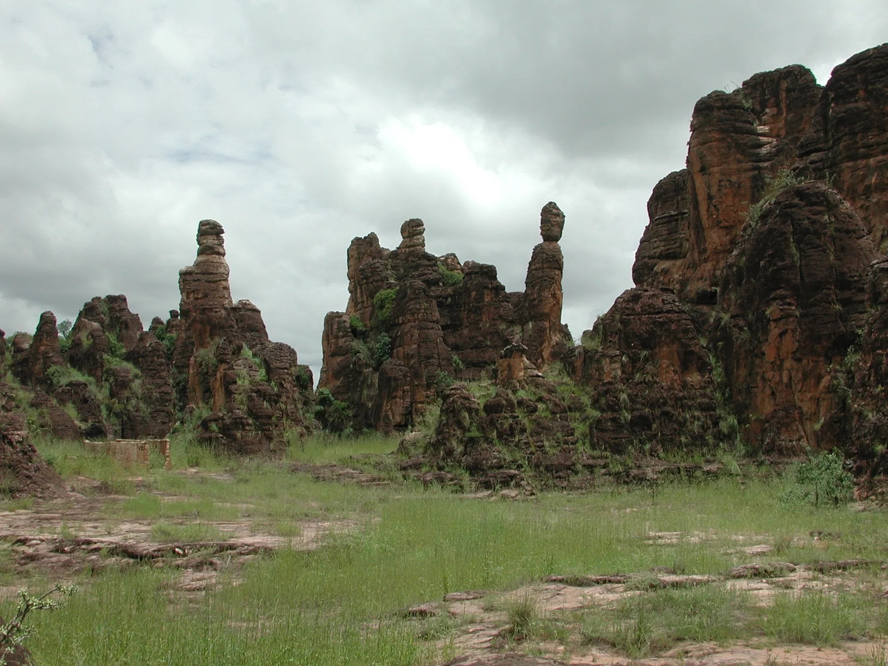 Pics de Sindou, formaciones rocosas en Burkina Faso