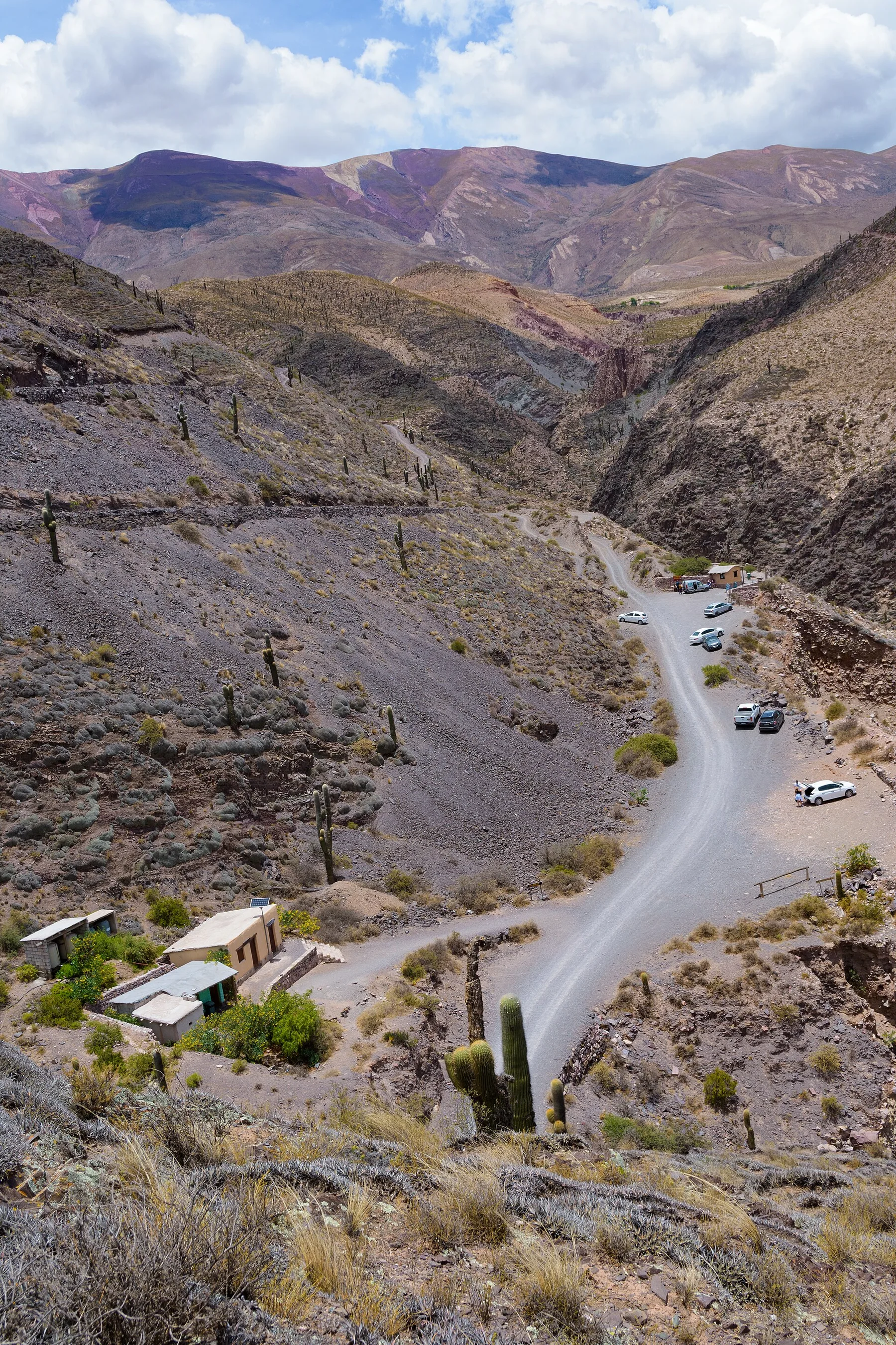 Paraje Garganta del Diablo, a 2890 m.s.n.m., en la comunidad originaria Ayllu Mama Qolla, Tilcara, Jujuy