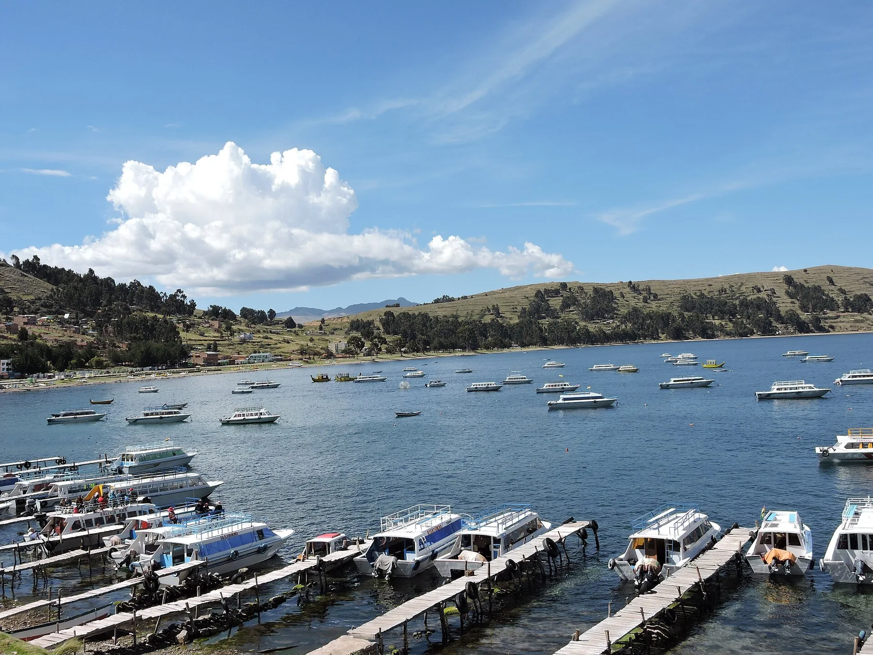 Titicaca Lake, Copacabana-Bolivia
