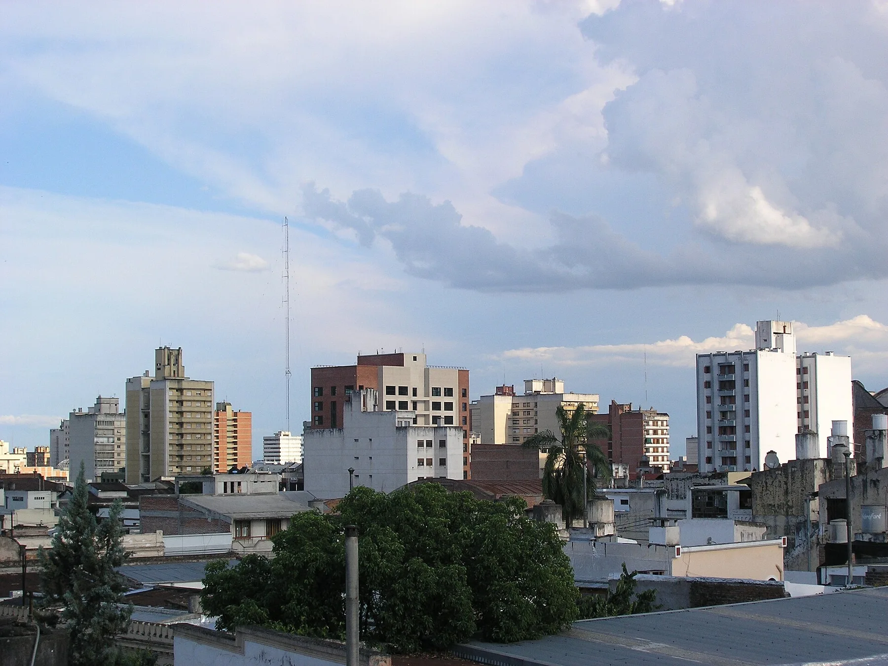 Vista de la zona céntrica de Jujuy.