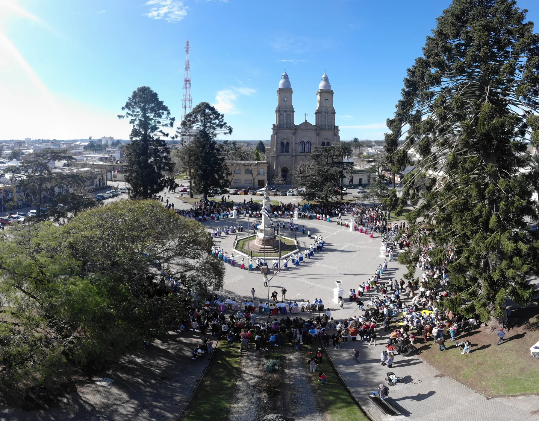 Monumento Piedra Alta en la ciudad de Florida, Uruguay