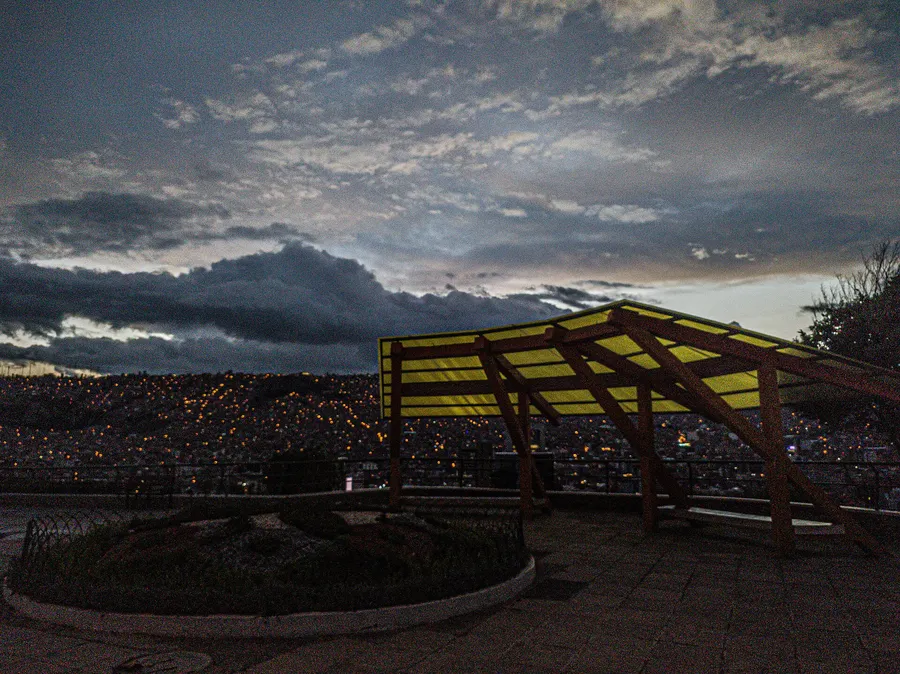 Mirador de la ciudad de La Paz Bolivia