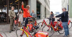 Tour guiado en bicicleta por el centro de Ámsterdam