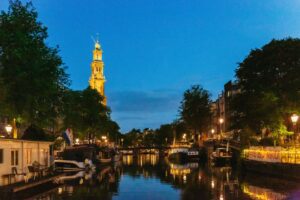 Ámsterdam: crucero nocturno por los canales